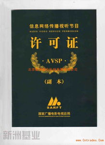 专业代办最新的信息网络传播视听节目许可证 全面解析与高效办理指南